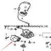 Premium Tailgate Lock Motor for Odyssey/Elysion (74896-SAA-003)