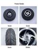 24V 250W 10" Pneumatic Rear Scooter Wheels 3.00-4 with Steel Rims