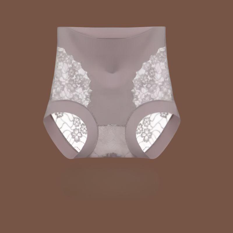 Ladies Summer Lace High Waist Belly Strong Lift Hip Hip Girdle Waist Triangle Briefs