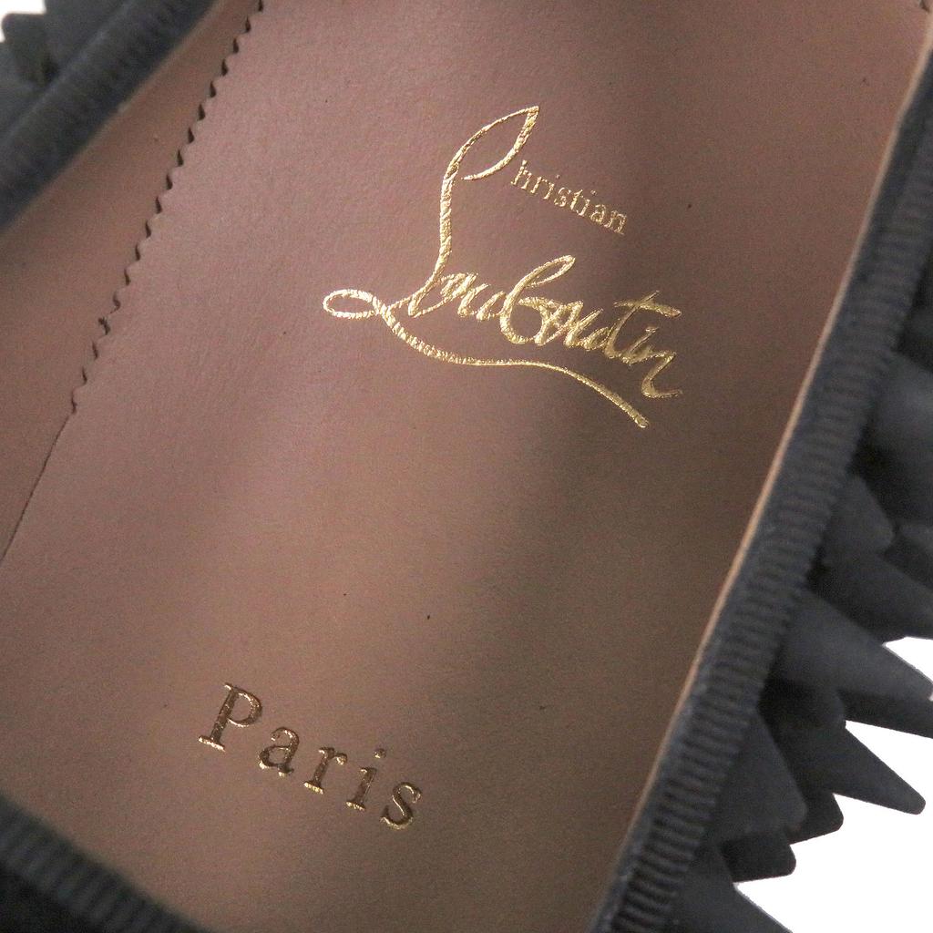 Mükemmel Christian Louboutin mokasen DANDY PIK PIK Çivili Çok Çivili Kullanılmış