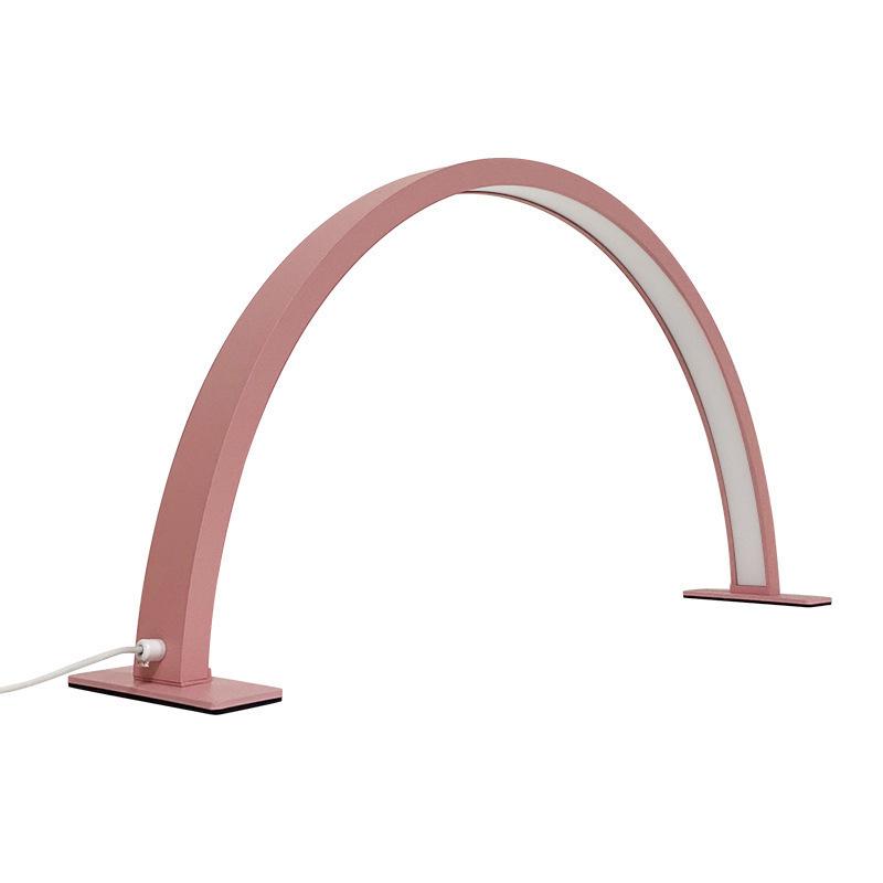 Half-Moon Nail & Beauty Lamp with Stand and Drill Attachments