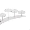 5 Tier Acrylic Stand Display Rack Party Holder