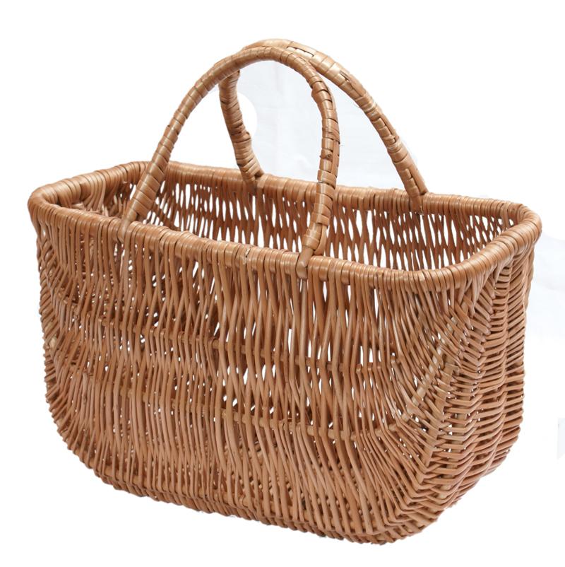 Wicker Shopping Basket, Bag 42