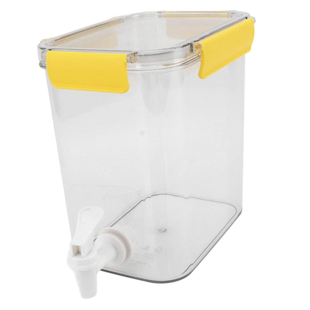 Refrigerator Cold Kettle 3.5L with Faucet Multifunctional PET Economical Practical Fridge Beverage