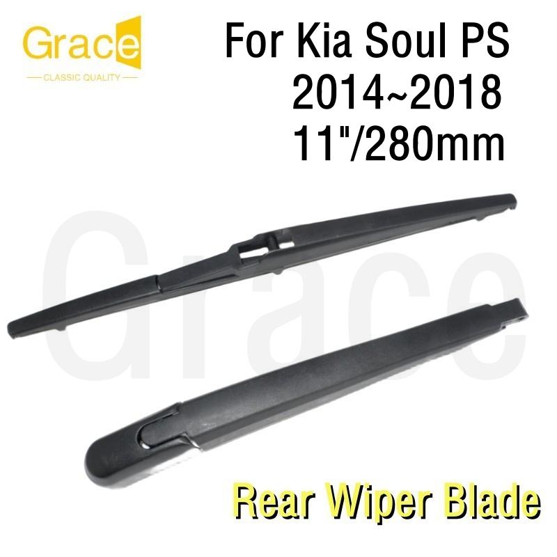 

Щетка заднего дворника для Kia Soul (2) Резиновое лобовое стекло автомобиля PS 11 дюймов/280 мм 2014-2018 гг.