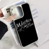 ManeS-skinS Hip Hop Band Poster Phone Case for iPhone 16 15 14 13 12 11 Pro Max Sheepskin Silver-edged Protective Case