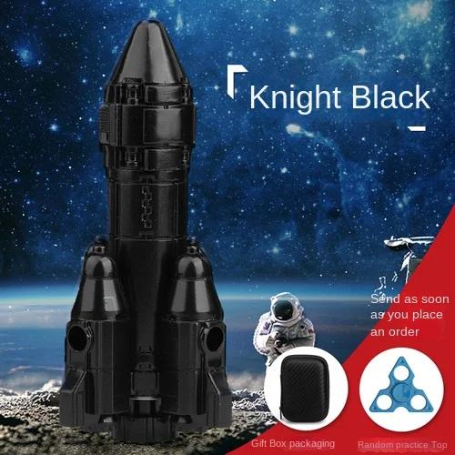 

Rotate Rocket Metal Fidgeting Roller Table Technological Gadgets Lure Counter-Stress Reducing Toys Spinning Top Relaxation Children