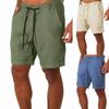 Bequeme Sommer-Herrenshorts mit feuchtigkeitsableitendem Stoff für Yoga und Fitness