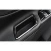 TEGENT Car Door Storage Box Cover Trim For Chevrolet Equinox 2018-2023 (Black Titanium) Stainless Steel 4PCS