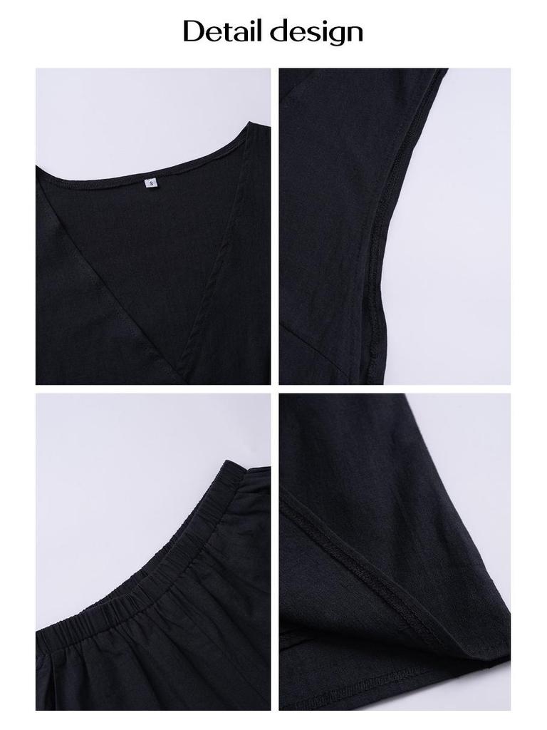 Diyun 2025 Spring/Summer Rayon Cardigan Vest & Shorts Set - Women's Casual Vacation Style, European/American Fashion.