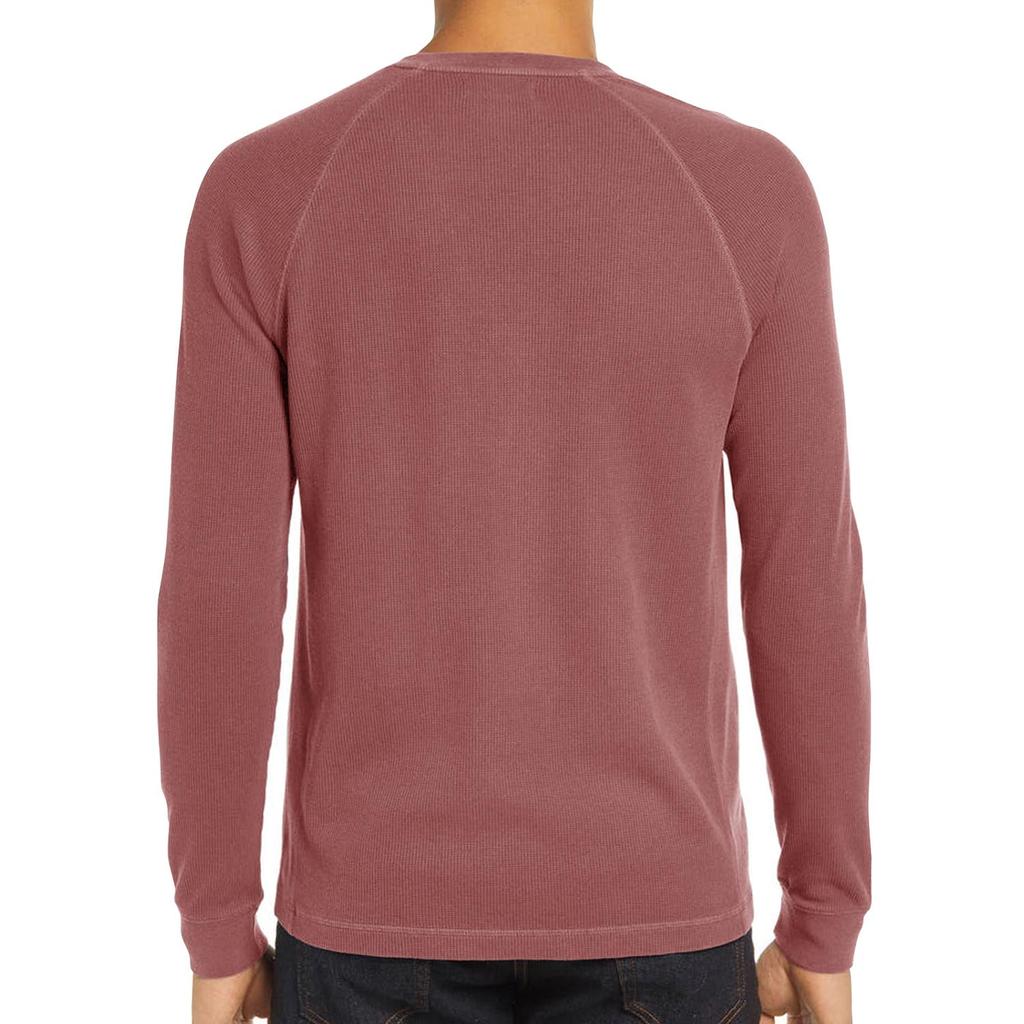 Tricou cu mânecă lungă pentru bărbați Cămașă cu gât rotund cu henley Primăvară Toamnă Îmbrăcăminte ocazională Iarnă Camasă confortabilă Cămașă elegantă