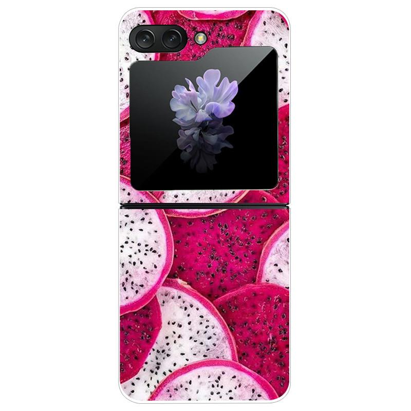 Für Samsung Galaxy Z Flip5 Hülle Harte PC-Handy-Rückabdeckung für Samsung Galaxy Z Flip 5 5G Hüllen 6,7'' ZFlip5 Niedliche Katze Funda Schale