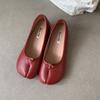 Fashion Bailamos Brand New Split Toe Flats Ballet Shoes Tabi Ninja Women Casual Shoes Woman Slip On Loafers Soft Bottom Moccasins Mujer