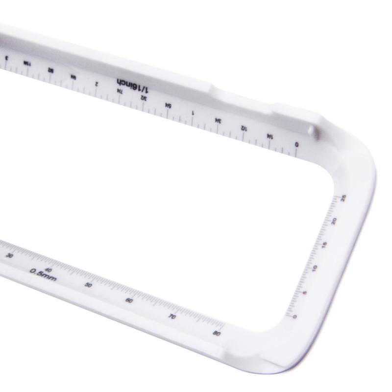 Förstoringsglas med Ljus & Skala Handhållet/Stående 18 LED Upplyst Upplyst Förstoringsglas för Låg för Syn Äldre Re