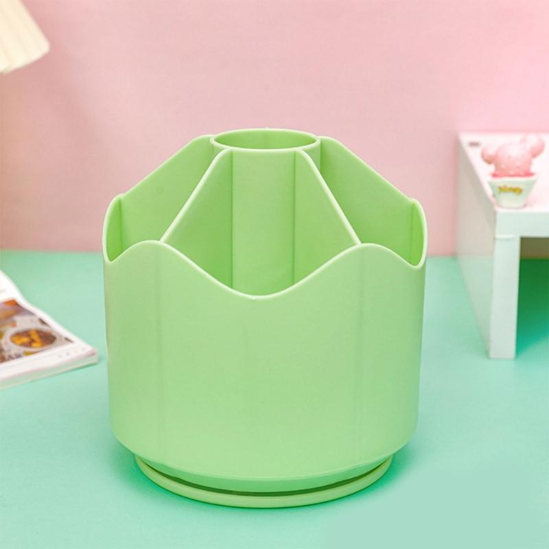 360-Degree Spinning Pencil Holder Rotating Pen Holder Desk Organizer for Office