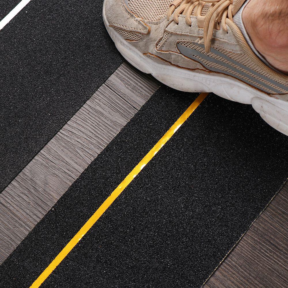 Barrier Remind Conspicuity Self-adhesive Marking Tape Bathroom Anti-skid Mat Hazard Warning Strips Danger Caution Sticker