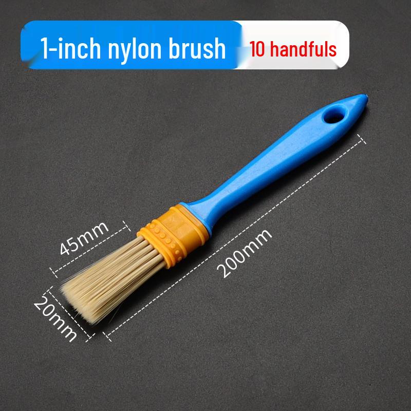 Soft Nylon Bristle Cleaning and Dust Removal Brush for Industrial Paint and Oil Application