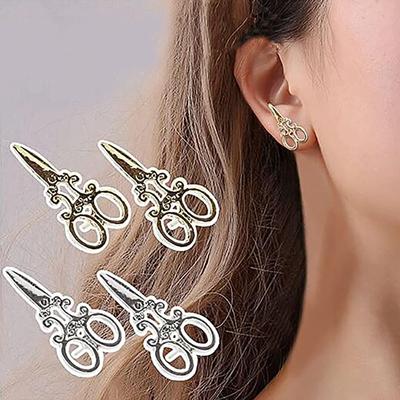 Small Scissors Ear Studs For Women Cute Earring Gifts For Good Friends Earring For Women