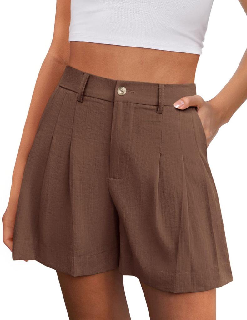 Amazon Europe and the United States cross-border new 2026 spring and summer urban style temperament women's clothing high waist casual women's shorts