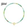 Exquisite Design Necklace Stone Beads Colorful Beaded Choker Boho Summer