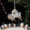 Shatterproof Acrylic Snowflakes Hanging Decorations For Indoor and Outdoor Christmas Displays