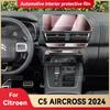 Voor CITROEN C5 AIRCROSS 2024 Auto Interieur Middenconsole Instrumentenpaneel Beschermfolie Krasbestendige Sticker Accessoires