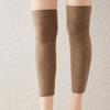 Unisex Pure Cashmere Knee Pads: Autumn/Winter One-Piece Knit Leg Warmers