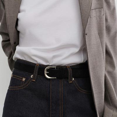 Dunst pour FEMME CEINTURE DAIM BOUCLE D NOIR_UDBE5E209BK