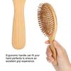 Wood Solid Wood Hair Massage Comb Portable Wooden Hair Comb Anti Static Hairbrush  Hair Care