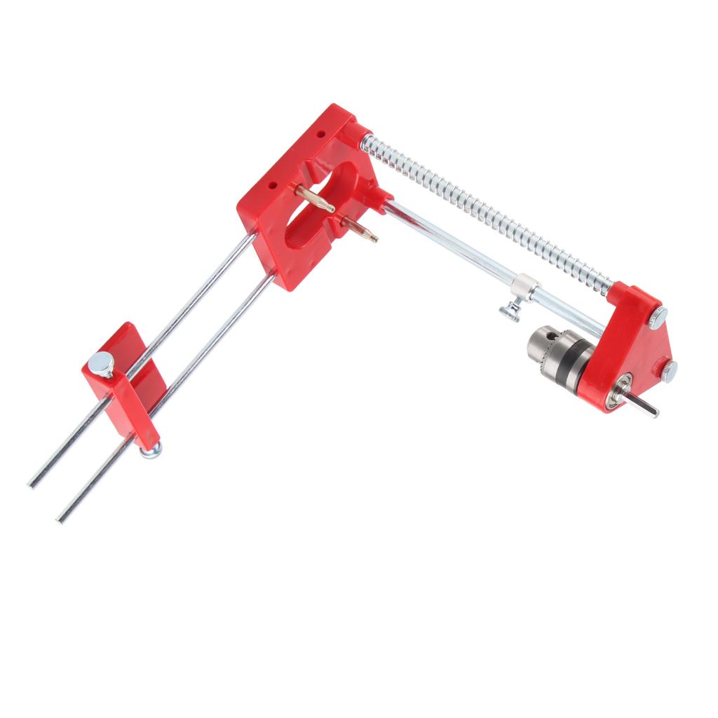 Woodworking Drill Locator Alloy Steel Plastic Portable Drilling Positioner Carpentry Accessories