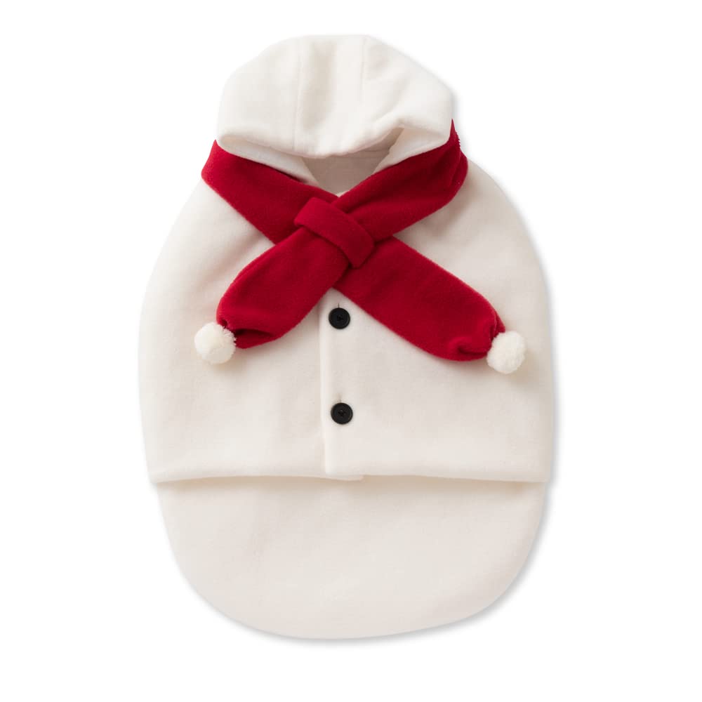 Cream De Coco Snowman Fleece Baby Sleeping Made In Bag, Swaddle, Newborn, Japan, 50-60cm