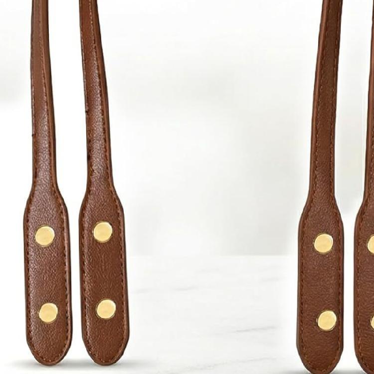4 Piezas Mango de Bolso de Cuero PU Suave Reemplazo Correas de Bolso de Mano de 28.14 Pulgadas Para Bolsos Hechos a Mano Accesorios para Hacer Bolsos