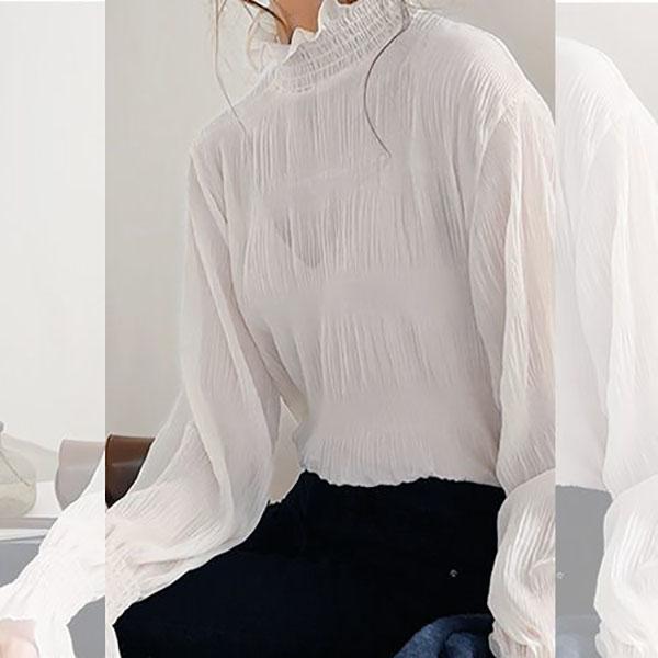 Women's Spring Autumn Lace Bottoming Shirts Female Solid Loose Shirt Tops Ladies Turtleneck Long Sleeve Popular Blouses