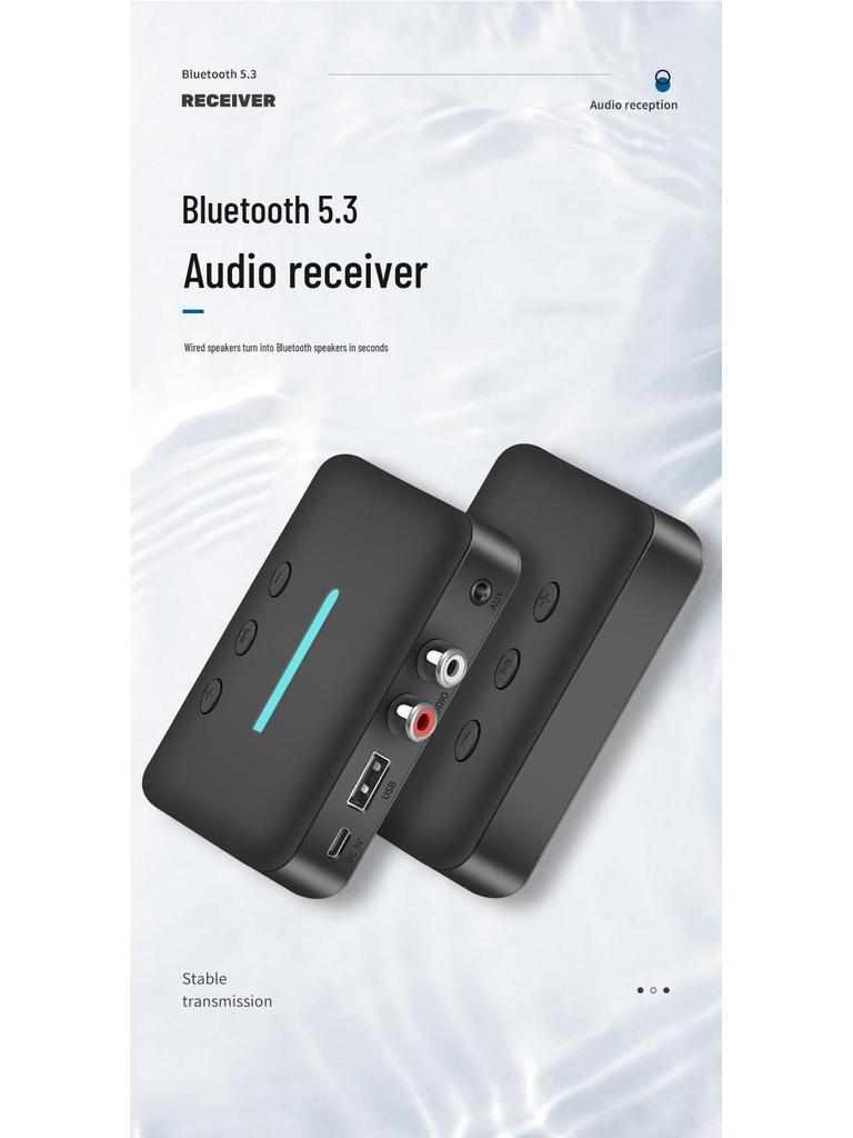 Bluetooth 5.3 Audio Receiver & USB Music Player Adapter