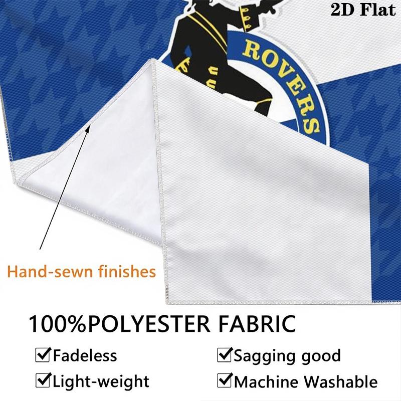 Arazzo da Parete Bristol Rovers fc Appeso Estetico alla Parete Coperta in Tessuto Stampato Arazzi Decorativi per Camera da Letto Soggiorno Arredamento per la Casa