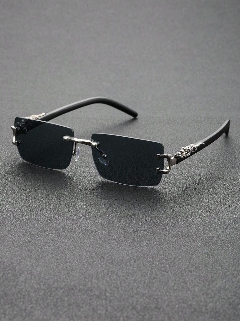 1/2 PCS Unisex Classic Square Frame Fashion Metal Sunglasses For Cool Outdoor Cycling Fishing Clothing Accessories