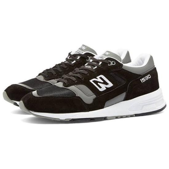 New Balance 1530 Made in England Low Black Grey - M1530BK