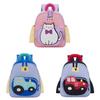 Kinder Cartoon Auto Rucksack Mit Strapazierfähigem Polyesterfutter Für Vorschulkinder