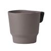 Vaso da fiori sospeso Grande capacità Resistenza agli urti Design del foro di scarico Contenitore per piante Vaso da fiori Forniture da giardino