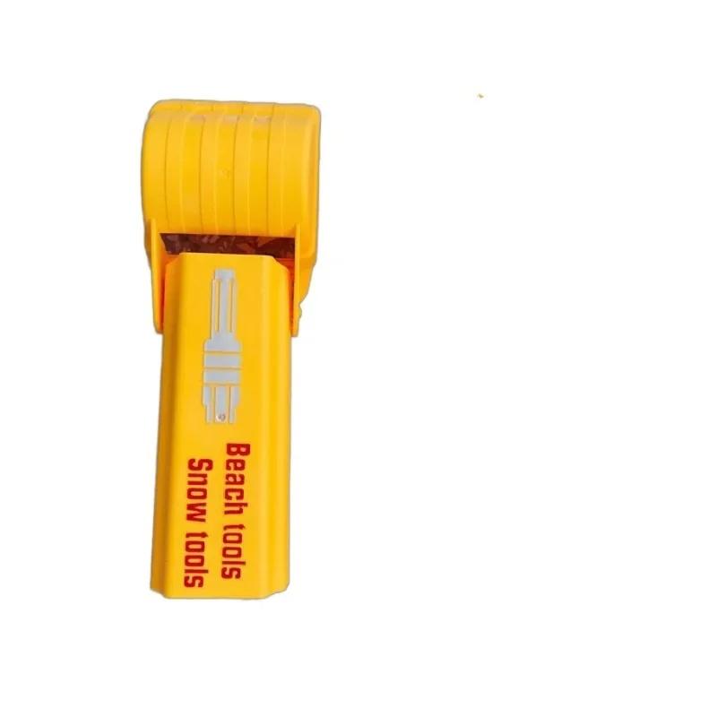 1pc/2pcs Pro Sand & Snow Shovel - Vibrant Orange Beach Digging Tool for Kids/Adults, Heavy-Duty Plastic Snow Toy