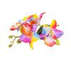 Hawaiian Artificail Orchid Hair Clip Summer Beach Hair Decoration Bohemian Flower Hair Accessory for Women and Girls