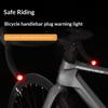 1 Coppia Luce Manubrio Bici Segnalatore di Svolta per Ciclismo LED Tappi Estremità Manubrio Luci Indicatori Accessori Bicicletta
