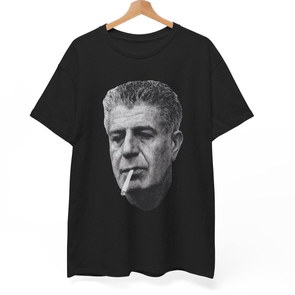 Maglietta Anthony Bourdain: T-shirt Grafica Ribelle Culinaria, Regalo per Foodie