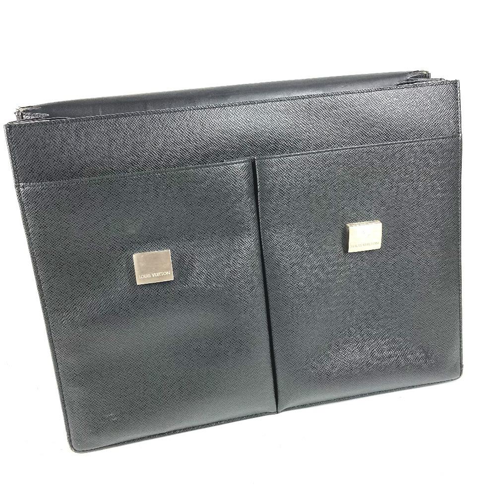 Louis Vuitton M30802 Taiga Serviette Kazan Handbag document Business bag