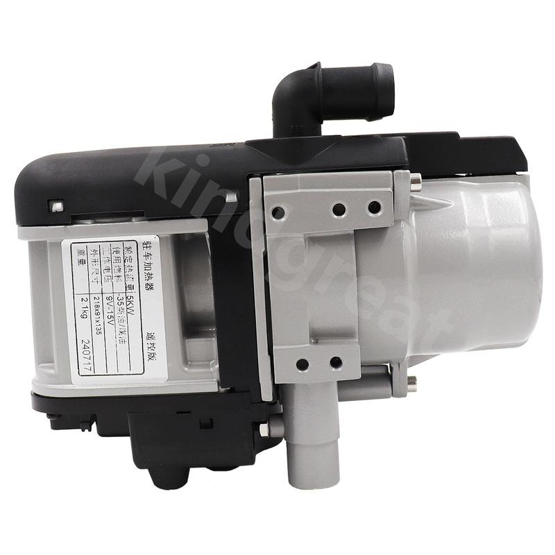 12V 6KW Diesel Dual Mode Preheater Fuel Liquid Heater LCD Switch Parking Heating Device For Trucks Van Car
