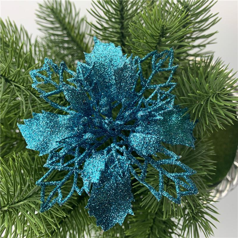 Hollow Flower Tree Hanging Ornament Festival Xmas Window Artificial Flower