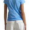 Polo Ralph Lauren Klasyczny bawełniany T-shirt z okrągłym dekoltem Damskie topy 211B14605-005