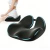 1PC Shape Memory Foam Orthopedic Cushion, Ergonomic Coccyx Cushion, Adjustable Seat Cushion Width, for The Office,car