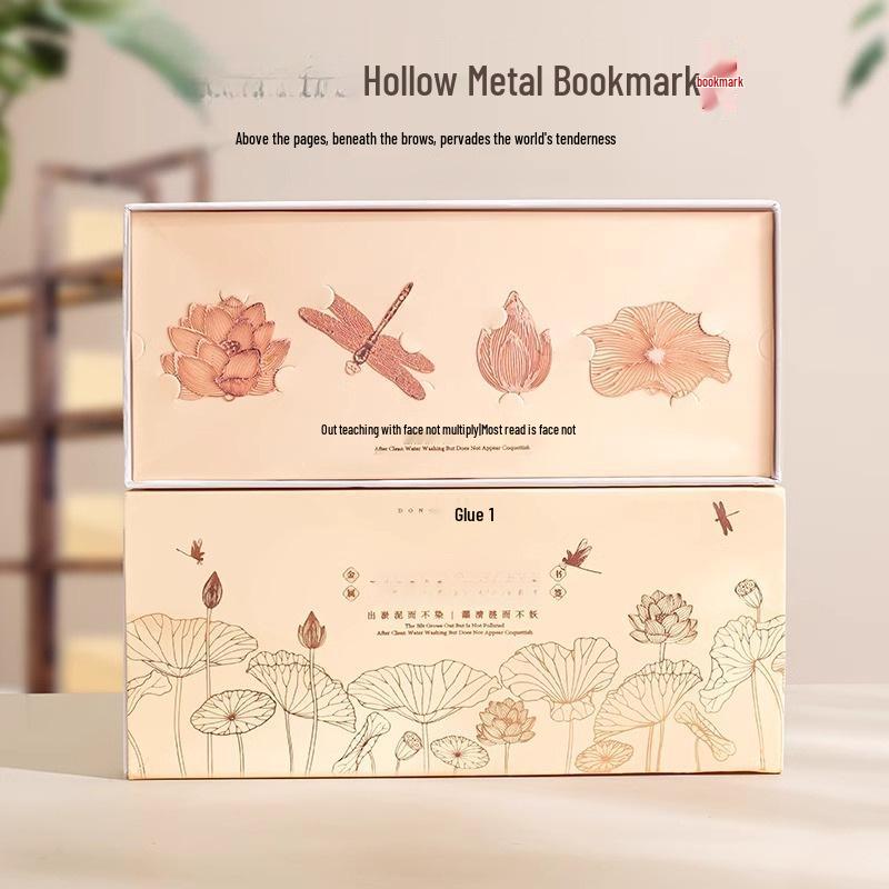 Antique Brass Palace Museum-Style Bookmarks – Classical Chinese Design