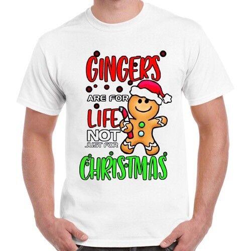 Gingers Are for Life Not for Christmas Funny Santa Xmas Gift Tee T Shirt 2864